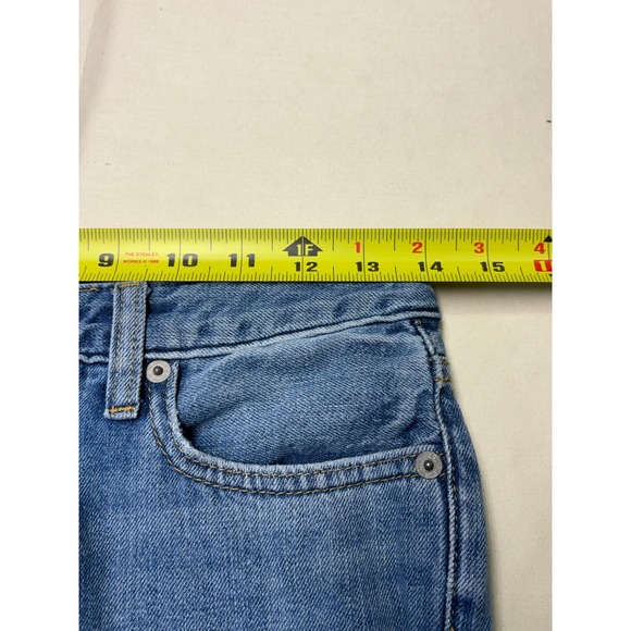 Polo Ralph Lauren The Slim Boyfriend Jeans Blue Embroidered Logo Women W28X26 - Picture 11 of 15